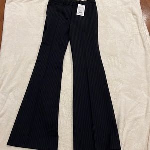 Brand new Theory Demitria 4 Navy SEVONA stripe pants